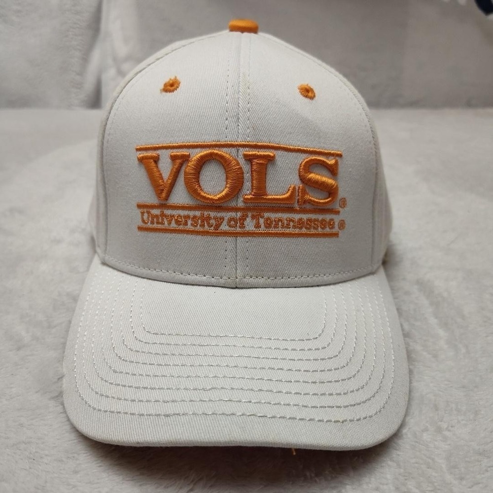 Tennessee Volunteers Hat Cap Snap Back One Size White NCAA‎ Football The Game